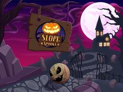 Гульня Slope Spooky