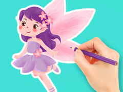 Гульня Coloring Book: Flower Fairy