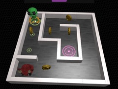 Гульня 3d Maze And Robot