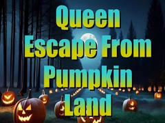 Гульня Queen Escape from Pumpkin Land
