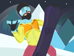 Гульня Snowboard Dash