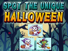 Гульня Spot the Unique Halloween