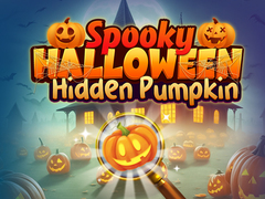 Гульня Spooky Halloween Hidden Pumpkin