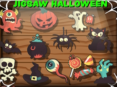 Гульня Jigsaw Halloween
