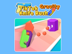 Гульня TikTok Gravity Knife Rush