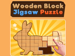 Гульня Wooden Block Jigsaw Puzzle