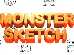 Гульня Monster Sketch