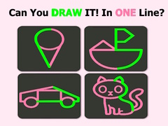 Гульня Brain Test: One Line Draw Puzzle