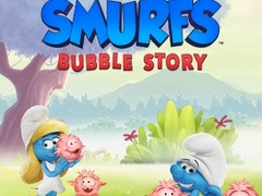 Гульня Smurfs Bubble Shooter Story