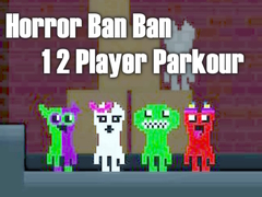 Гульня Horror Ban Ban 1 2 Player Parkour