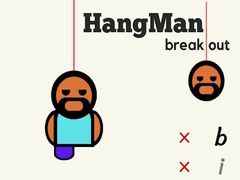 Гульня Hangman Breakout