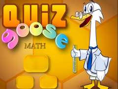 Гульня Quiz Goose Math