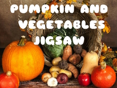 Гульня Pumpkin and Vegetables Jigsaw