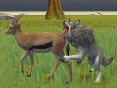 Гульня Wolf Life Simulator