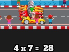 Гульня Math Race Four Arithmetic