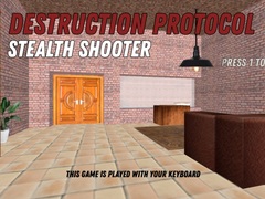 Гульня Destruction Protocol Stealth Shooter