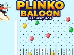 Гульня Plinko Ballon Archery Pop