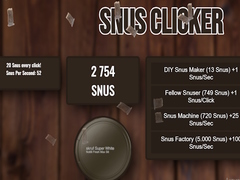 Гульня SNUS Clicker