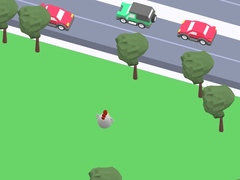 Гульня Road Crosser