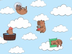 Гульня 100 Hidden Capybaras