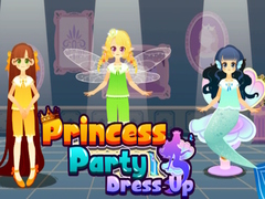 Гульня Princess Party Dress Up 