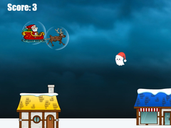 Гульня Santa Flight Game