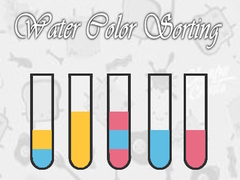 Гульня Water Color Sorting