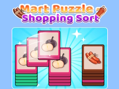 Гульня Mart Puzzle Shopping Sort