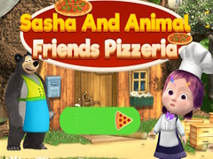 Гульня Sasha And Animal Friends Pizzeria