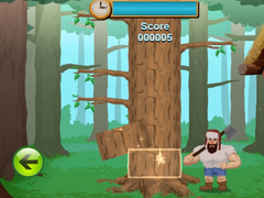 Гульня Wood Chopping
