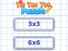 Гульня Tic Tac Toe Puzzle