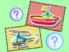Гульня Kids Quiz: Know The Vehicle