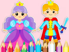 Гульня Coloring Book: Sweet Royal Date