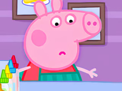 Гульня Jigsaw Puzzle: Peppa Pig Fancy Pancake