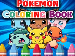 Гульня Pokemon Coloring Book