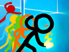 Гульня Stickman vs Zombies: Epic Fight