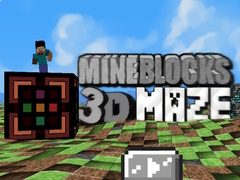 Гульня MineBlocks 3D Maze