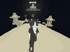 Гульня Cat Warrior Parkour