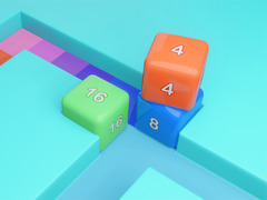 Гульня Maze Cube 2048