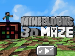 Гульня MineBlocks 3D Maze