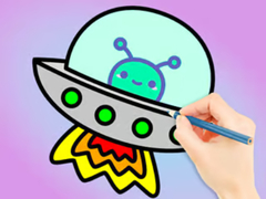 Гульня Coloring Book: Galaxy Wander
