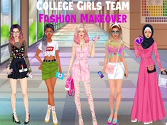 Гульня College Girls Team Fashion Makeover