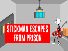 Гульня Stickman Escapes From Prison
