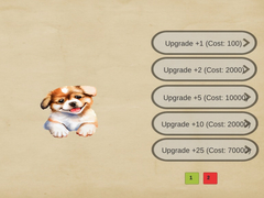Гульня Dog Clicker