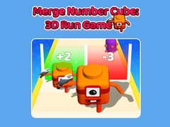 Гульня Merge Number Cube: 3D Run Game
