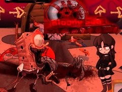 Гульня FNF: Bloody Sea Bottom