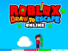 Гульня Roblox Draw to Escape Online