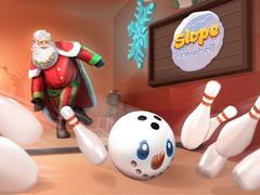 Гульня Slope Snowball