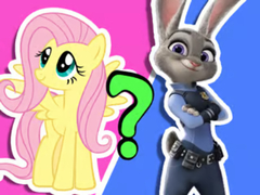 Гульня Kids Quiz: Animal Ladies
