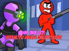 Гульня Mr Bullet: Stealth Ninja Killstreak